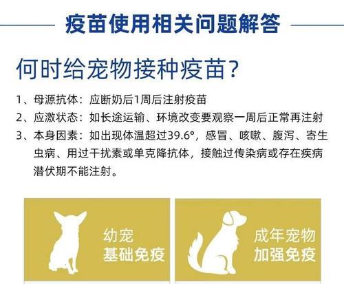 幼犬需要注射哪些疫苗？（宠物狗养护必备知识，保证幼犬健康成长）