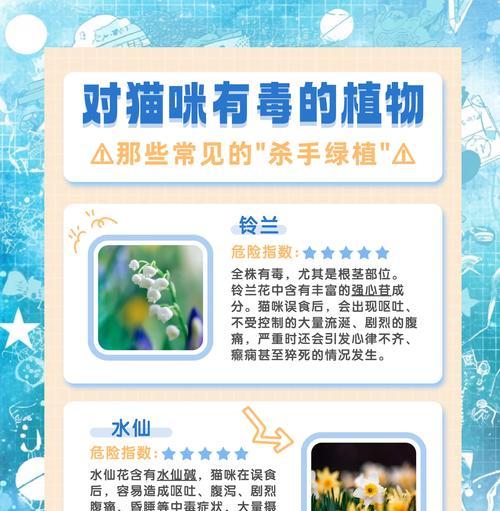 猫咪禁忌植物大揭秘（了解这些植物，保护你的爱猫健康）