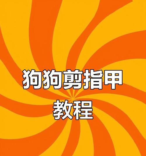 如何给狗狗修剪指甲？简单易做的狗狗剪指甲教程（为你的爱犬提供安全舒适的指甲修剪体验）