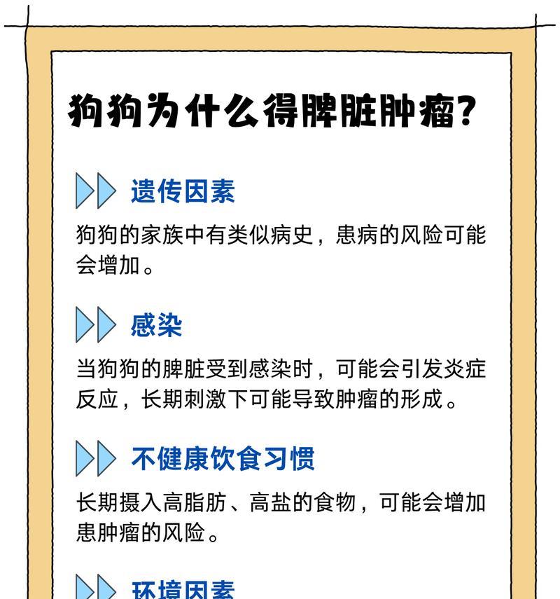 狗狗脾脏瘤能活多久吗？（探究狗狗脾脏瘤的寿命及治疗方法）
