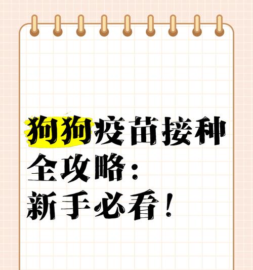 狗狗打完疫苗后适宜外出时间（探讨狗狗接种疫苗后的安全期及注意事项）