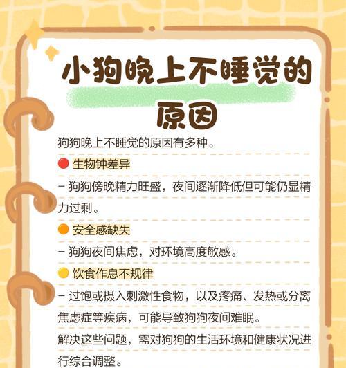 幼犬晚上的睡眠时长（为什么幼犬晚上睡眠如此重要）