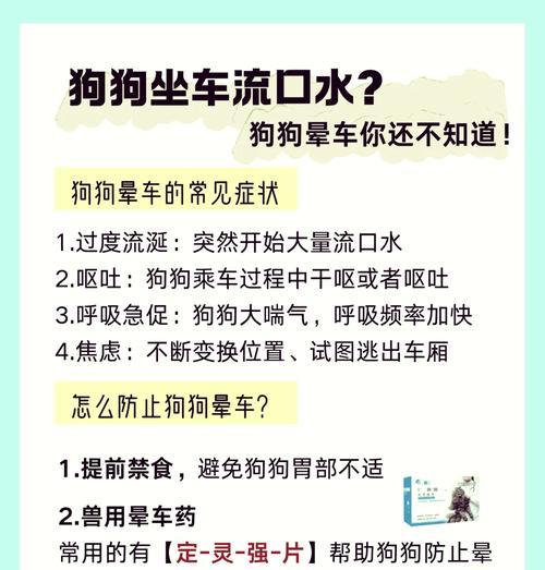 狗狗晕车（揭秘晕车犬如何恢复正常及关键措施）